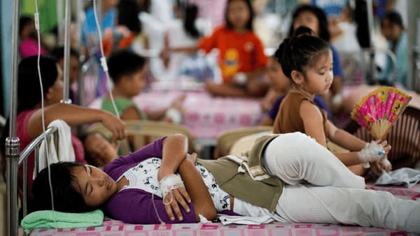 Dengue Infected Patients In Manila Hospital